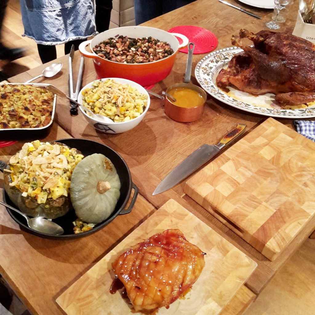Thanksgiving Cooking, Food at 52