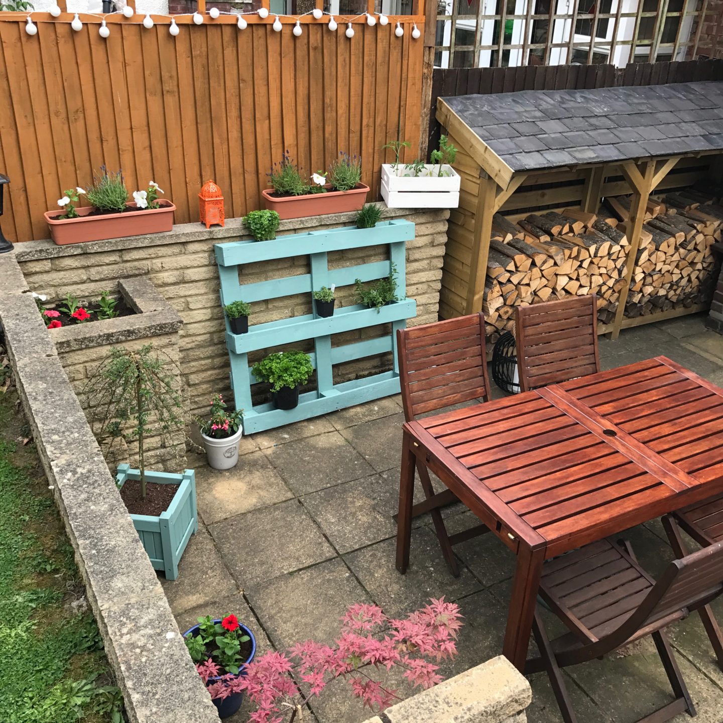 Patio Makeover With Tesco and Katie Rushworth