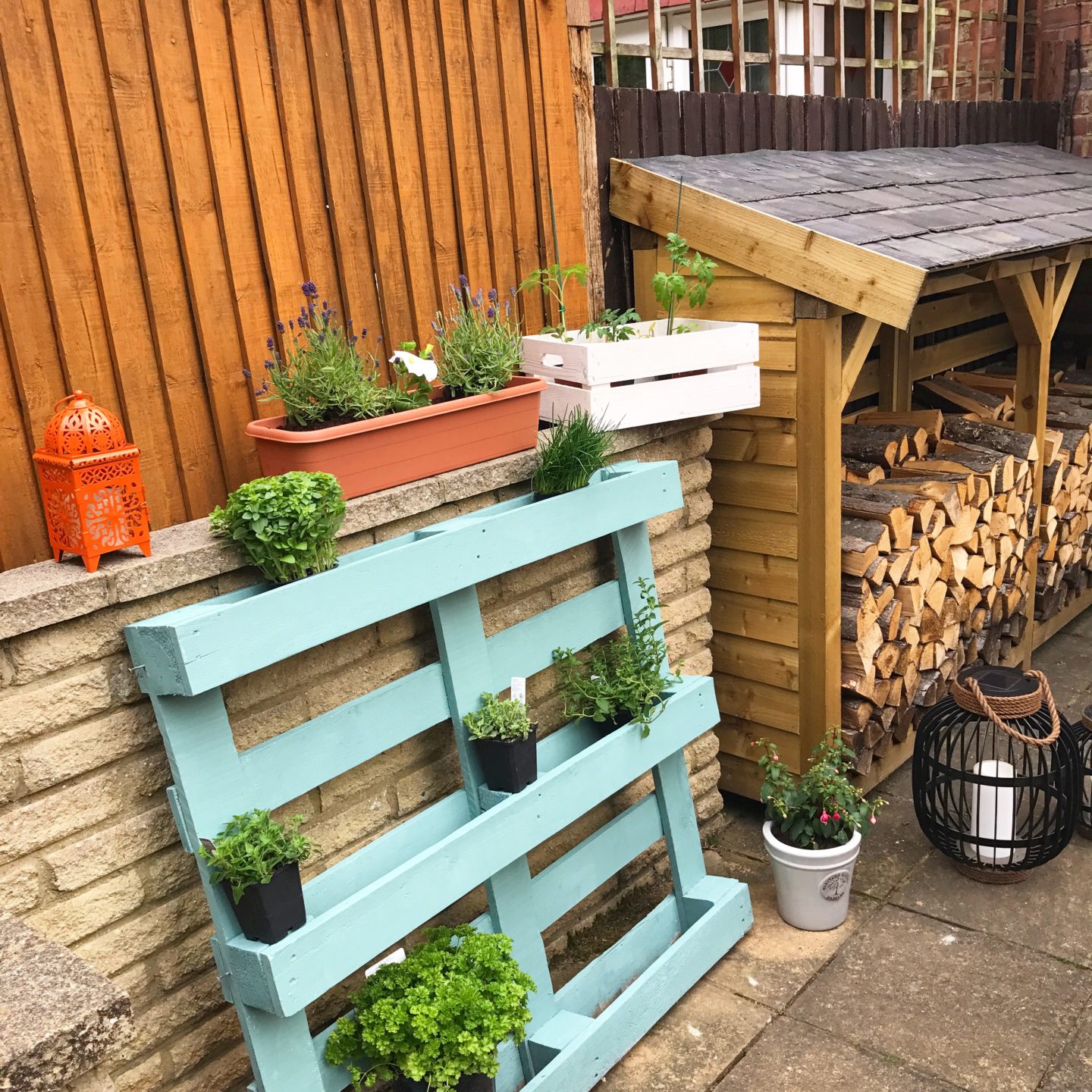 Patio Makeover With Tesco and Katie Rushworth